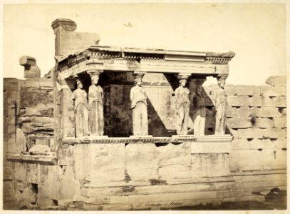 Η πρόσταση των Καρυάτιδων. (Greece, Athens, Acropolis, Karyatides)