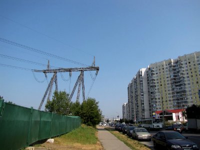 power  line 500kv in mitino