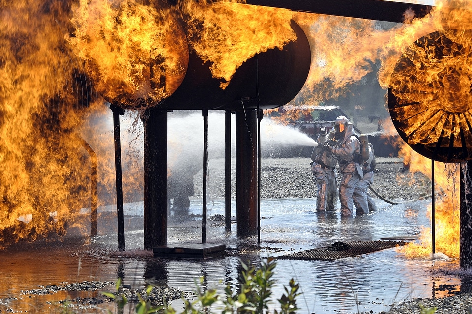 Fire silhouette protection