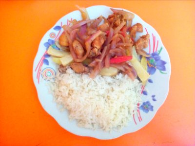 Lomo saltado photo