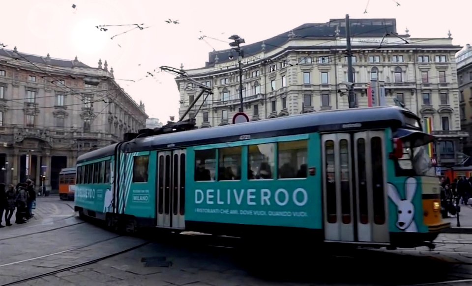 Milan tramway network