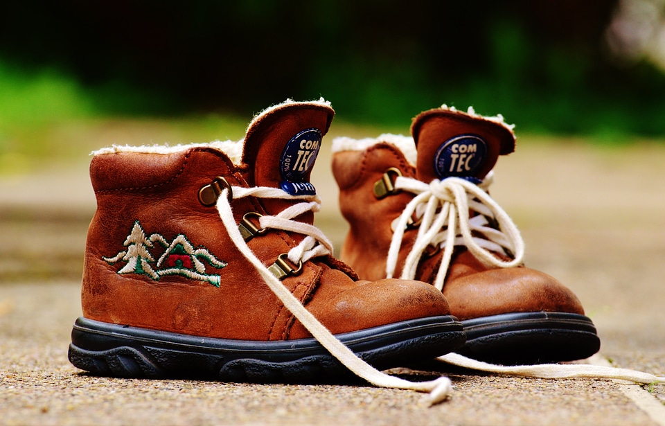 Leather cute leather shoes