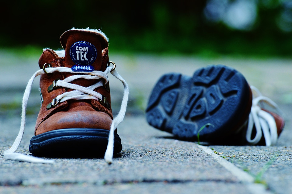 Leather cute leather shoes