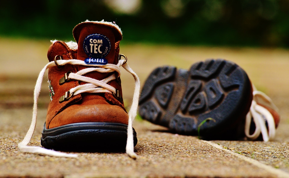 Leather cute leather shoes
