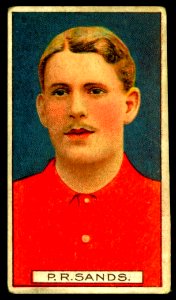 1908 Percy Sands, Woolwich Arsenal captain