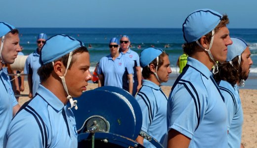 West Beach March Past