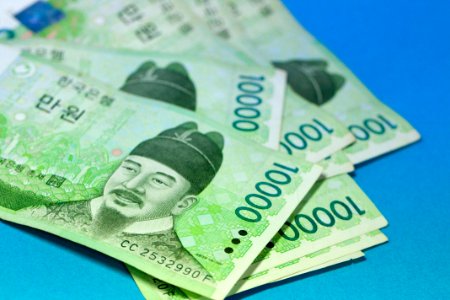만원 지폐 Ten thousand won bills