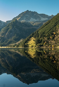 Alpine vilsalpseeberge mountains