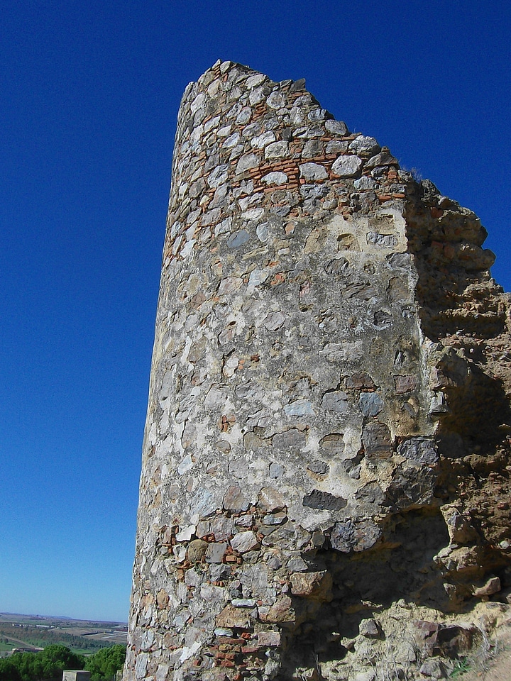 Castle ruins tower