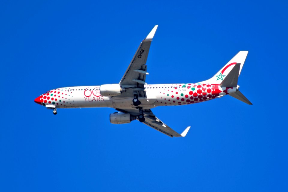 CN-RGV - Boeing 737-85P - Royal Air Maroc
