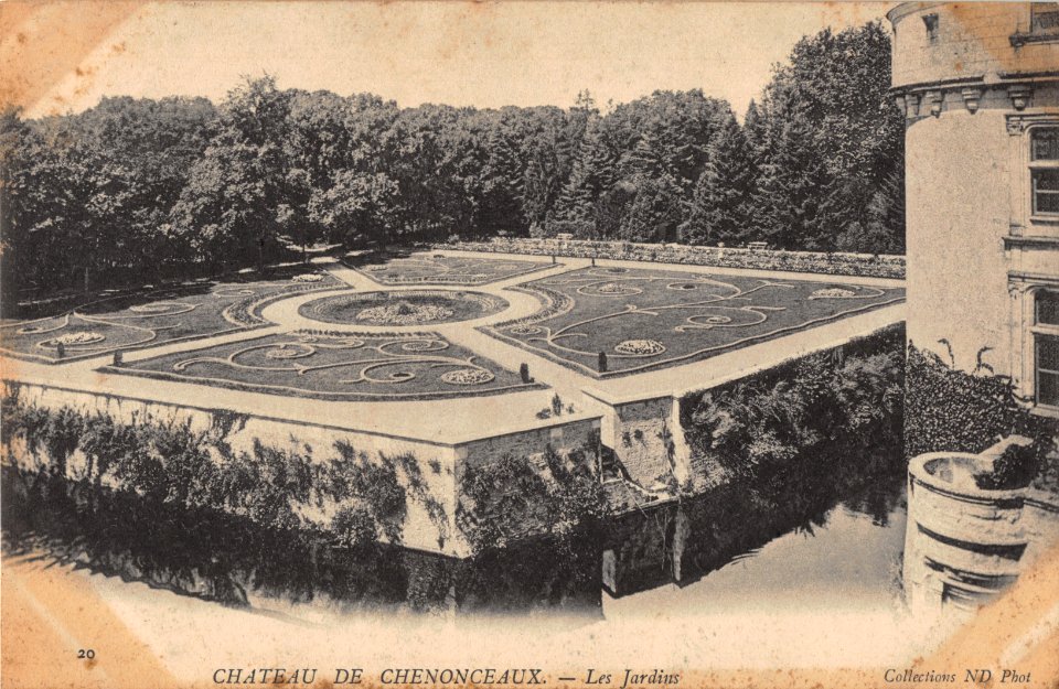 20 CHATEAU DE CHENONCEAUX - LES JARDINS