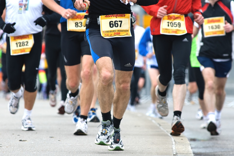 Competition endurance marathon race