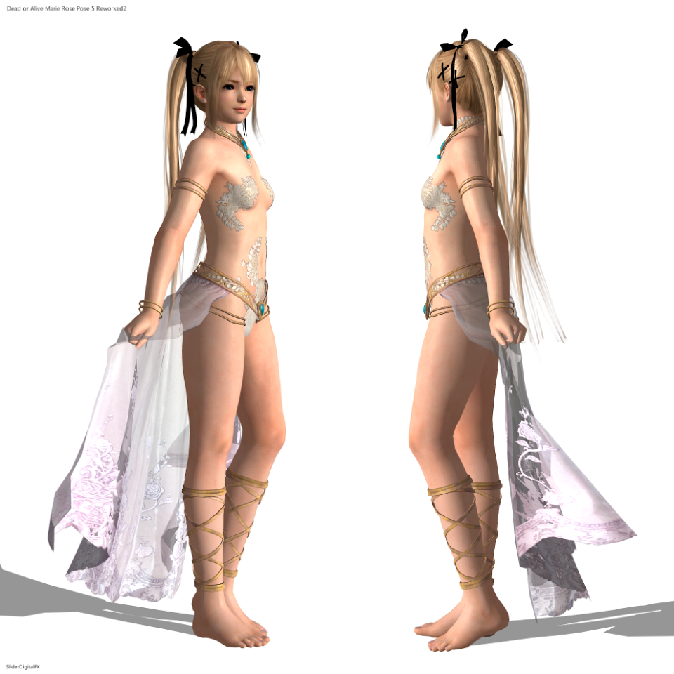 xnalara xps dead or alive marie rose pose 5 reworked by sliderdigitalfx