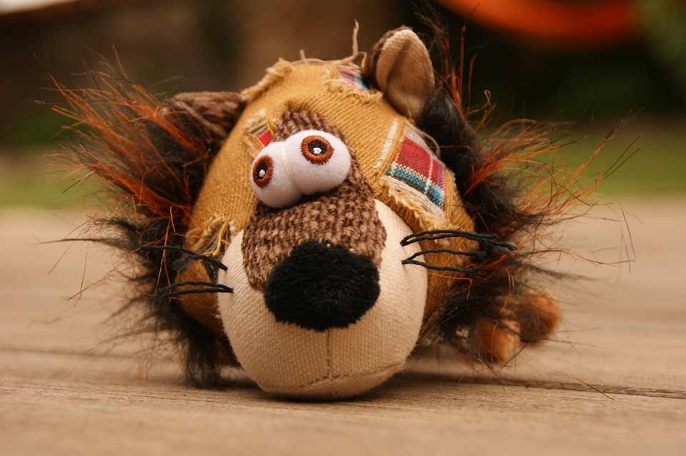 Children soft toy purry