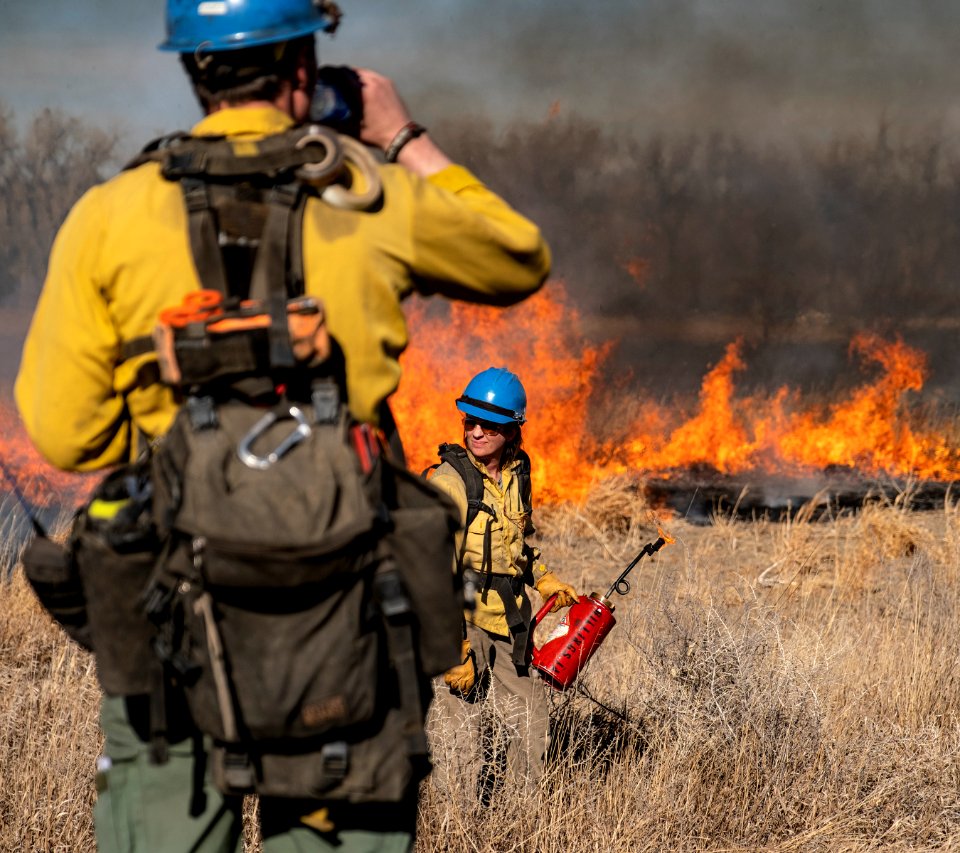 Pompeys Pillar National Monument Prescribed Fire