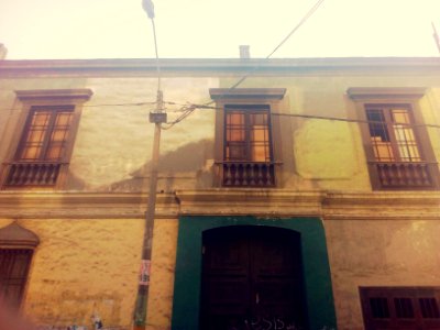 Casona deteriorada