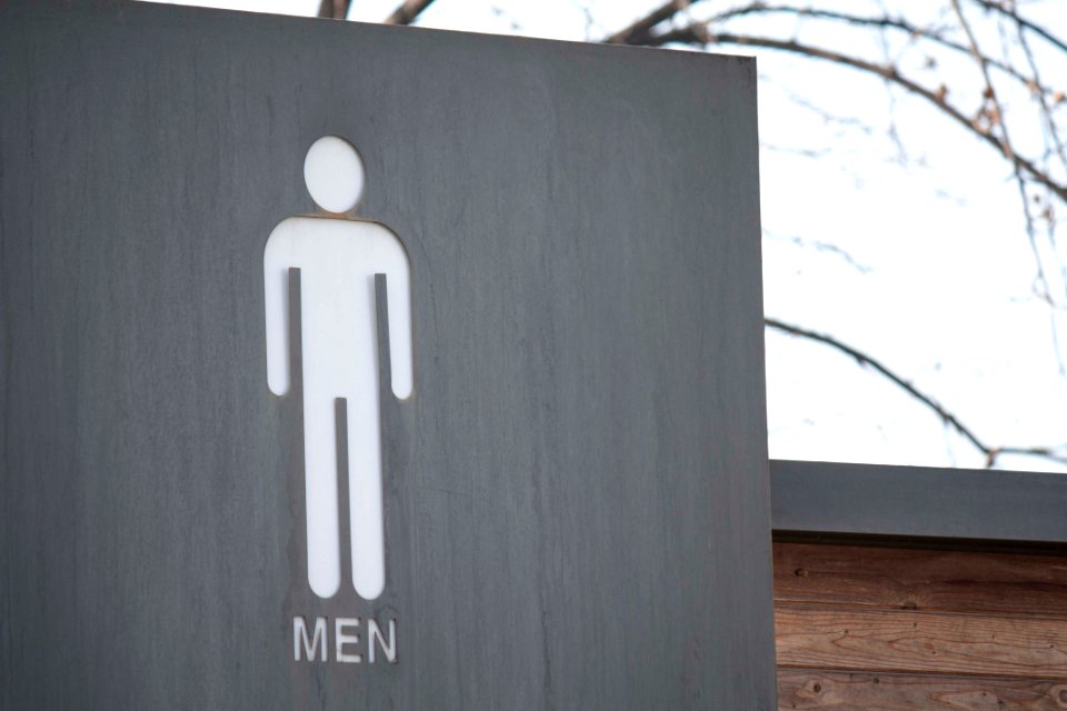 남자화장실 간판 Toilets Signboards