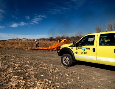 Pompeys Pillar National Monument Prescribed Fire