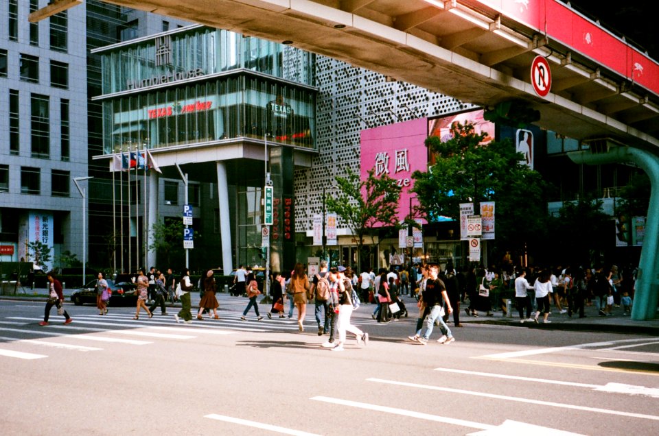 平日的信義計畫區