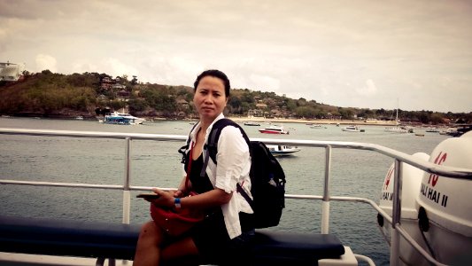 Selfie @ Deck Kapal Bali Hai Cruises