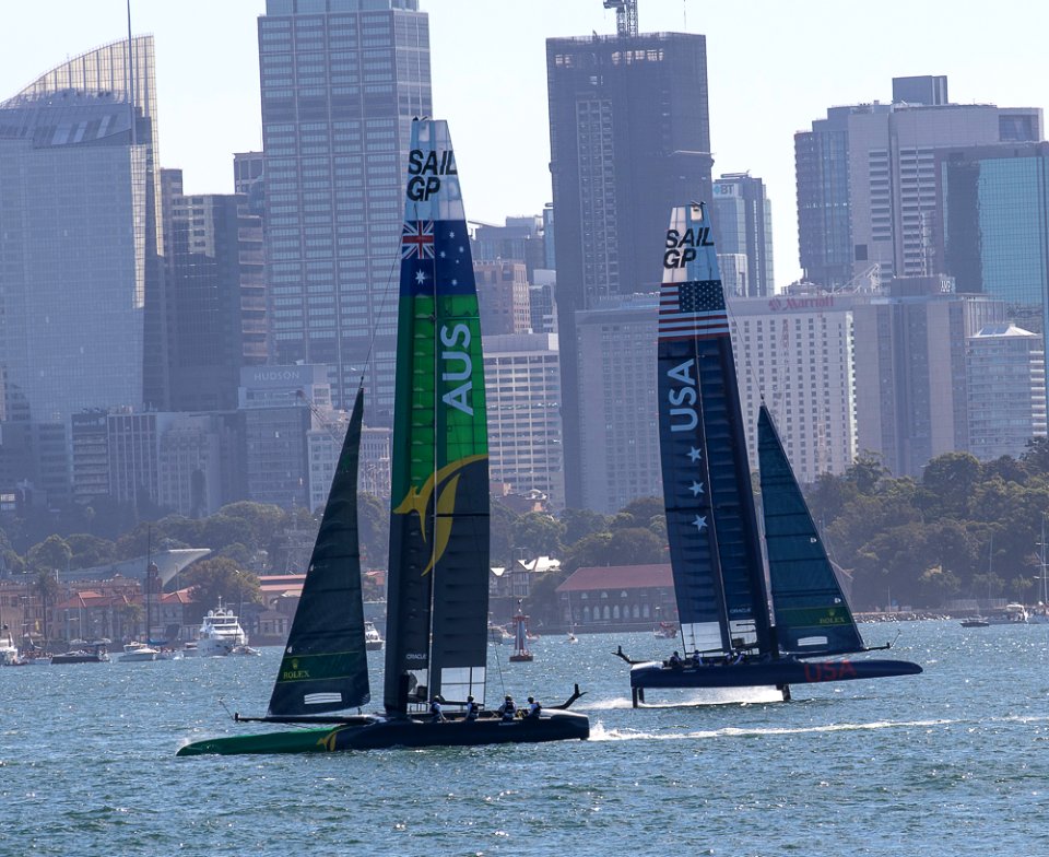 Sydney Sail GP 2019 Day1