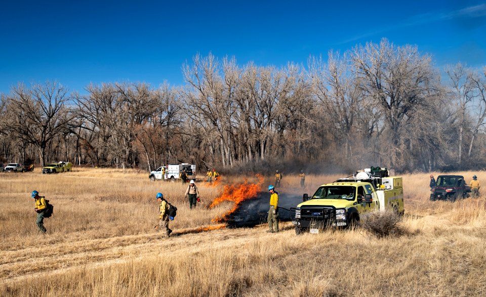 Pompeys Pillar National Monument Prescribed Fire