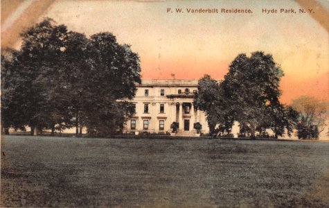 F.W.VANDERBILT RESIDENCE HYDE PARK NEW YORK