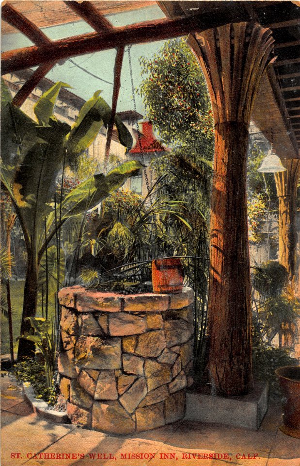 ST CATHERINES WELL MISSION INN RIVERSIDE CALIFORNIA