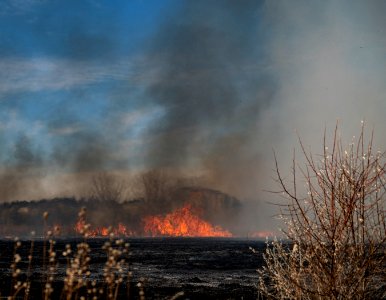 Pompeys Pillar National Monument Prescribed Fire photo