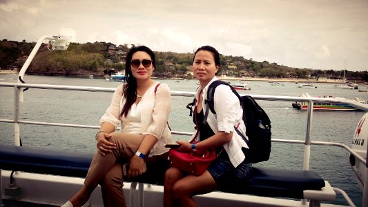 Selfie @ Deck Bali Hai Cruise