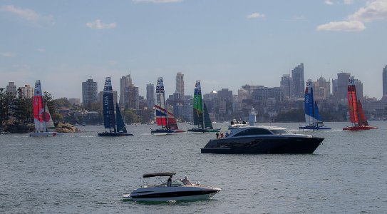 Sydney Sail GP 2019 Day1