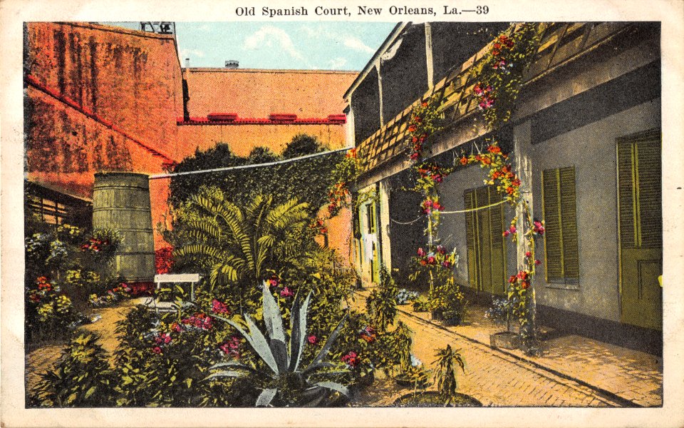 OLD SPANISH COURT NEW ORLEANS LUISIANA