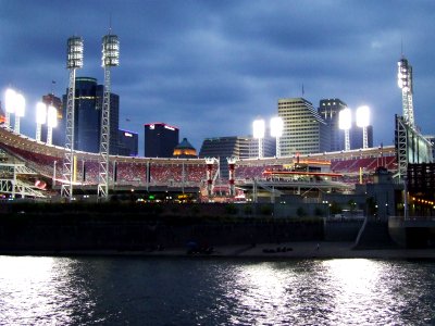 Great American Ballpark View from the Ohio River
