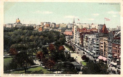70132 TREMONT STREET AND BOSTON COMMON BOSTON MASSACHUSETTS