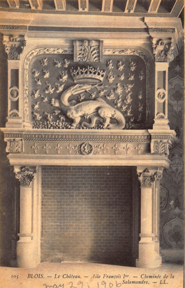 1906 CHEMINEE DE LA SALAMANDRE