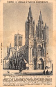 23.CATHEDRALE DE COUTANCES, COLLECTIONS DES CATHEDRALES ET PRINCIPALES EGLISES DE FRANCE