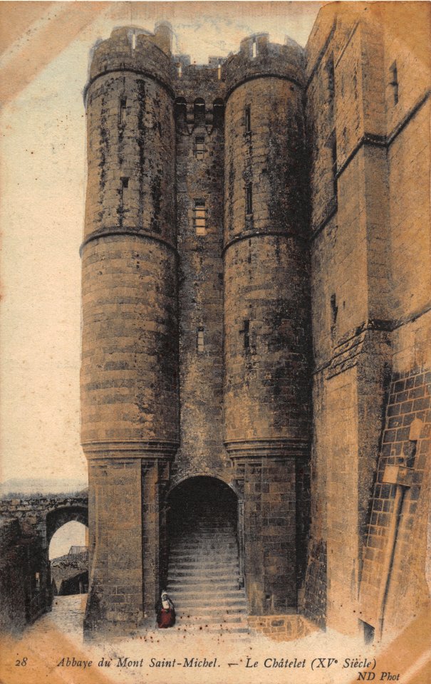 28 ABBAYE DU MONT SAINT-MICHEL - LE CHATELET