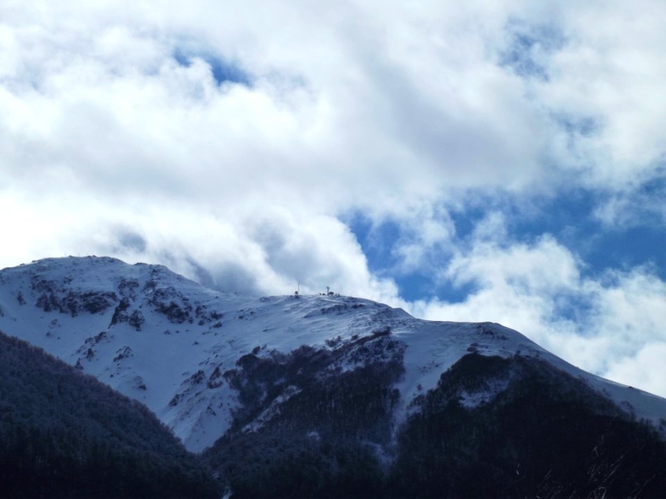 La cumbre de la montaña