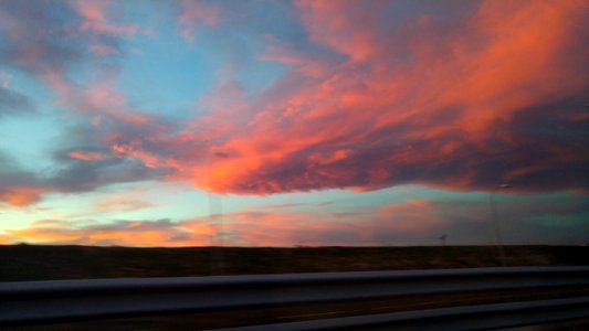 El cielo está sangrando