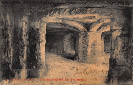 25 CHATEAU GAILLARD LES SOUTERRAINS