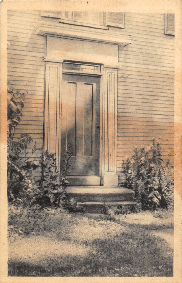 DOORWAY OF CUSTOM HOUSE MASSACHUSETTS