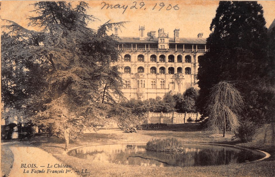 1906 LE CHATEAU - LA FACADE FRANCOIS 1ER