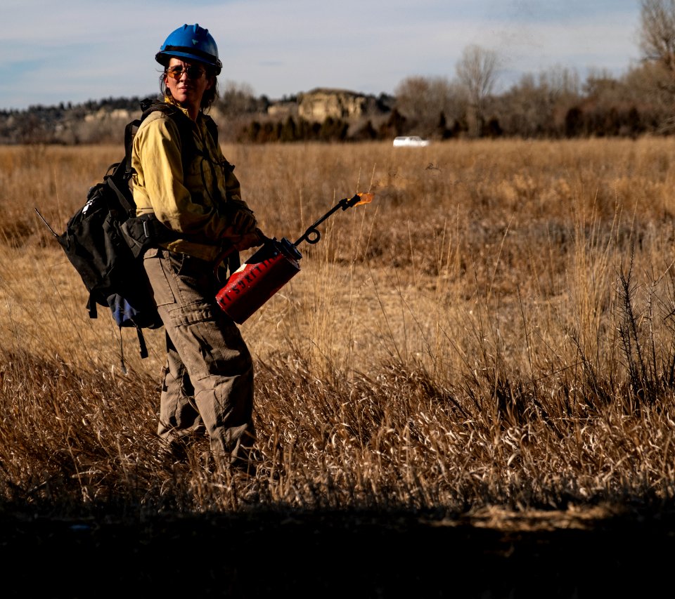 Pompeys Pillar National Monument Prescribed Fire