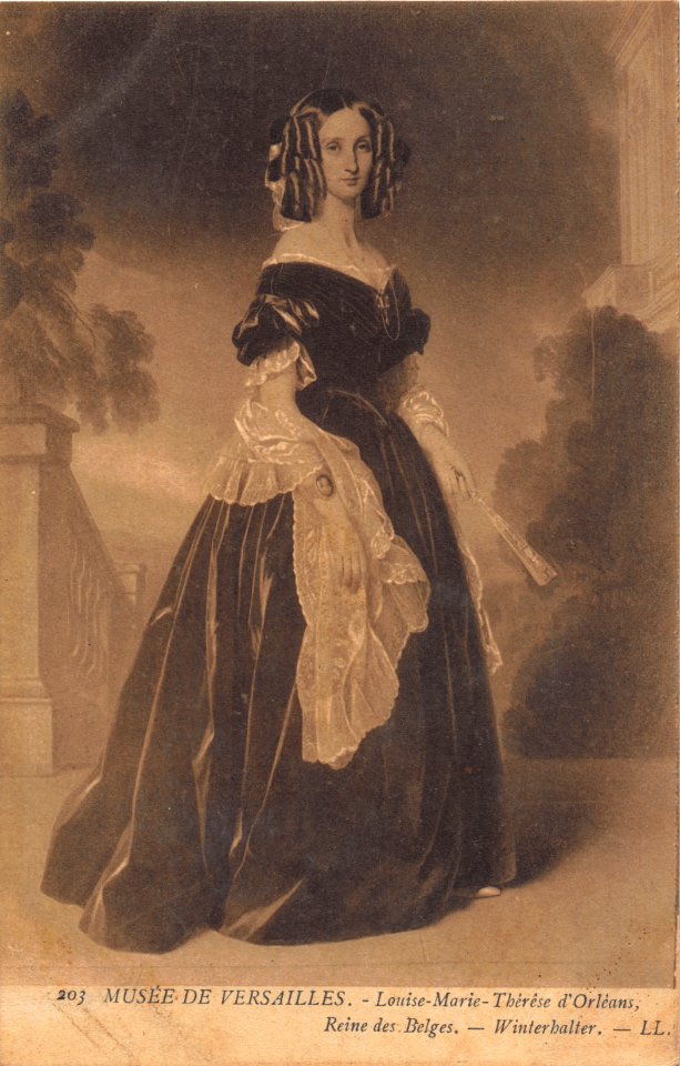 203 MUSEE DE VERSAILLES - LOUISE-MARIE-THERESE D'ORLEANS REINE DE BELGES