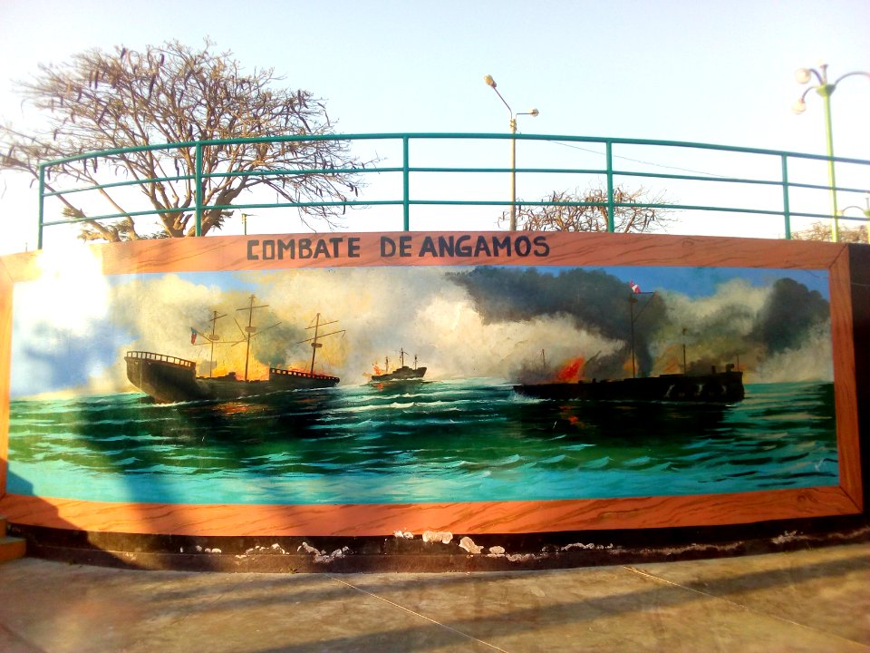 Mural del Combate de Angamos