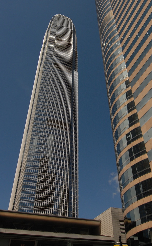 Skyscrapers architecture glass facades