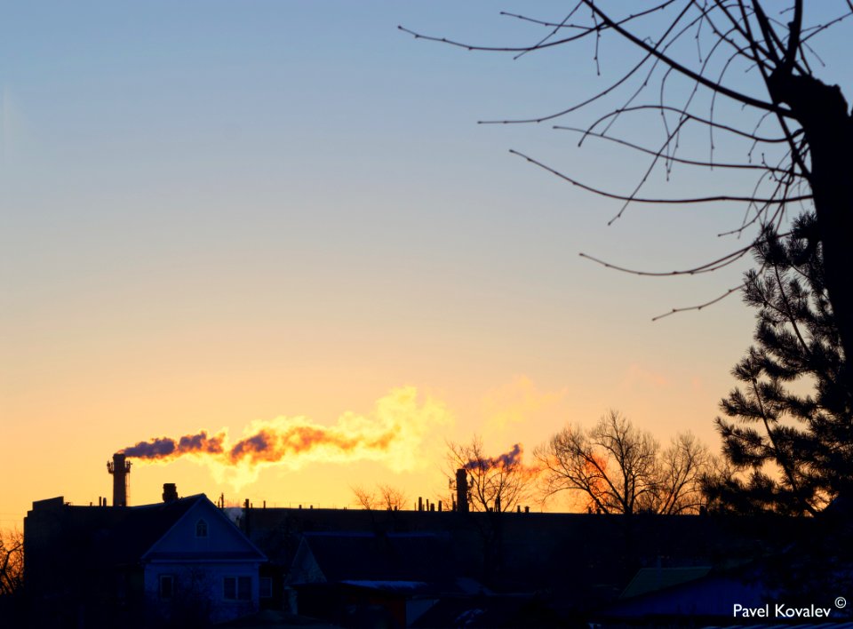 Sunrise in Velikie Luki