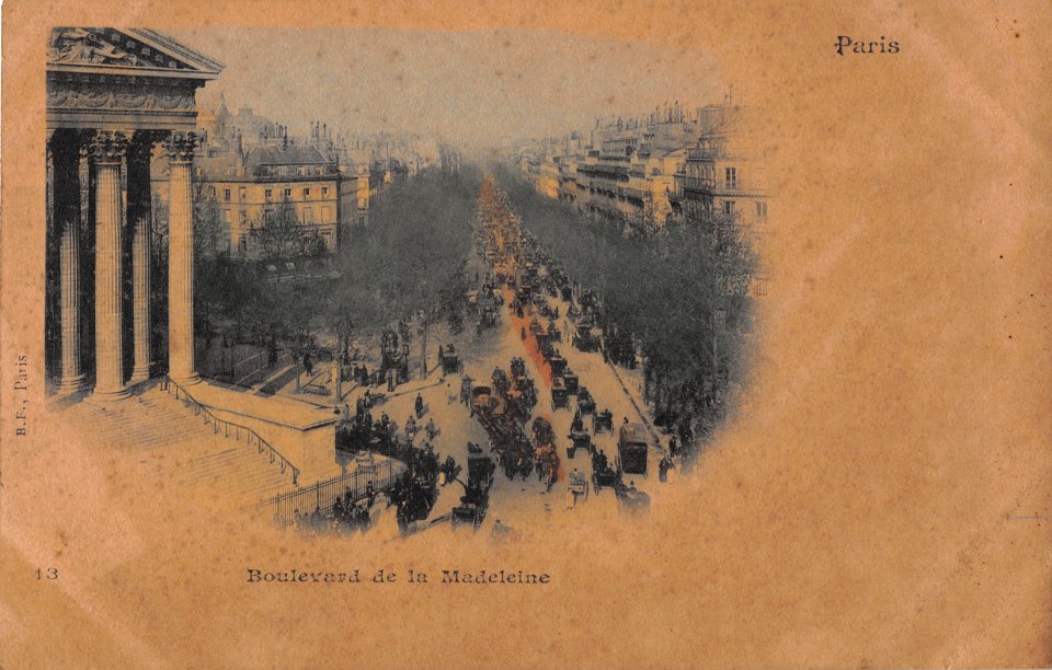 13 BOULEVARD DE LA MADELINE