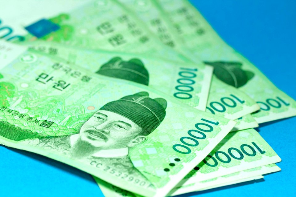 만원짜리 현금 돈 지폐 Cash Money 10000won