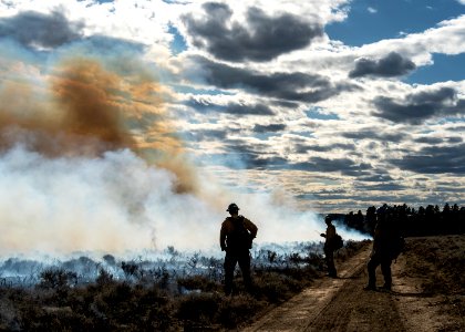 Kendall Coulee South Rx Fire photo